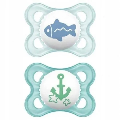 MAM ORIGINAL sucette apaisante 2-6m boîte stérilisable CAOUTCHOUC