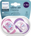 PHILIPS AVENT Ultra Air sucettes x 2 6-18 mois