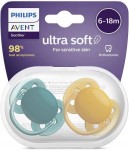 PHILIPS AVENT Ultra Air sucettes x 2 6-18 mois