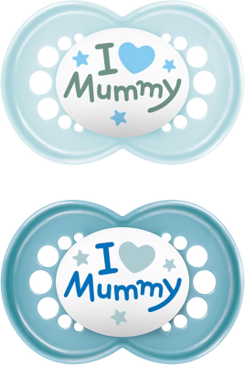MAM ORIGINAL sucette apaisante x2 6m+ SILICONE