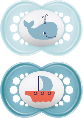 MAM ORIGINAL sucette apaisante x2 6-16 mois SILICONE