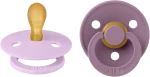 BIBS COLOUR sucettes apaisantes 2-pack caoutchouc 0-6 mois SYMÉTRIQUES