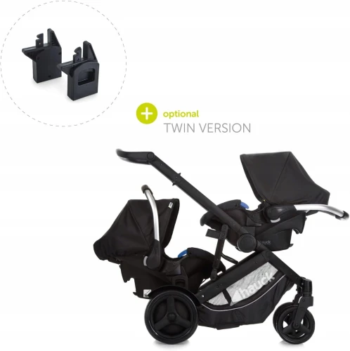 Adaptateur HAUCK pour poussette DUETT 3 siège auto COMFORT FIX