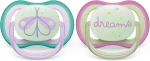 PHILIPS AVENT Ultra Air Night sucettes x 2 0-6mois LUMINESCENTES DANS LE NOIR