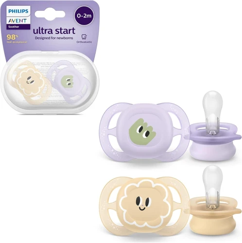 PHILIPS AVENT Ultra Start sucettes x 2 0-2mois