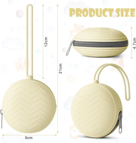AOLSO étui en silicone pour tétine