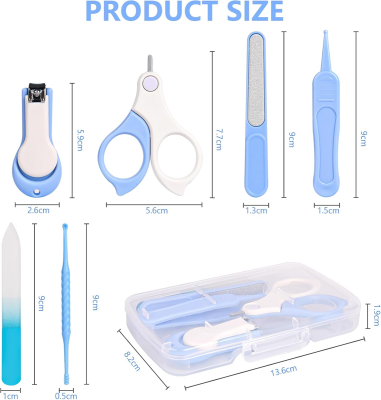 VICLOON set de soins 6 pièces + étui