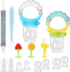 VICLOON anneau de dentition distributeur de fruits ensemble 15 pcs anneaux de dentition cuillère AUTRES