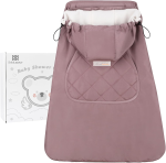 BEBAMOUR housse universelle imperméable pour porte-bébé, poussette, siège auto