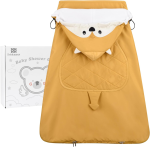 BEBAMOUR housse universelle imperméable pour porte-bébé, poussette, siège auto