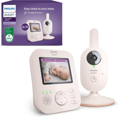 PHILIPS AVENT SCD881/26 babyphone électronique 2,8in vision nocturne berceuses