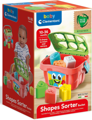 CLEMENTONI trieur Panier de Formes 10m+