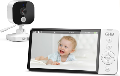 GHB ABM700C babyphone numérique électronique écran LCD 5"