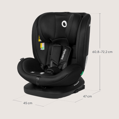 LIONELO BASTIAAN i-Size siège auto pivotant 360 0-36kg ISOFIX