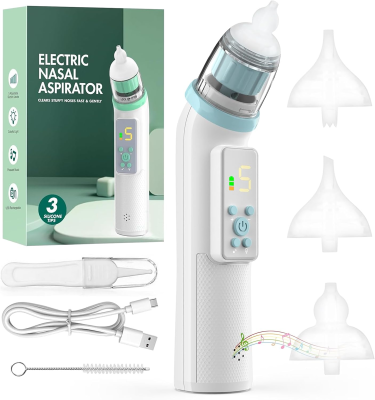 VIBINHO aspirateur nasal électrique avec mélodies et lumière