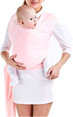 écharpe de portage élastique pour bébé jusqu'à 15 kg