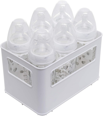 ROTHO organisateur panier avec poignées pour 6 bouteilles