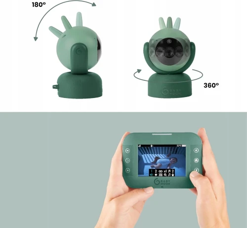 BABYMOOV Yoo Master babyphone électronique télécommandé 3,5"