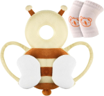 VICLOON protection de la tête et du dos pour l'apprentissage de la marche + genouillères