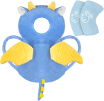VICLOON protection de la tête et du dos pour l'apprentissage de la marche + genouillères