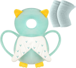VICLOON protection de la tête et du dos pour l'apprentissage de la marche + genouillères