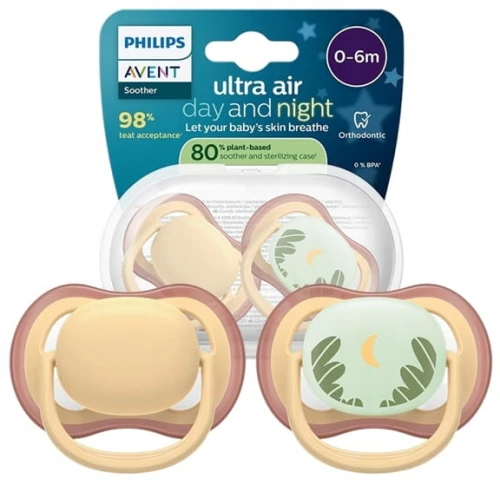 PHILIPS AVENT Ultra Air sucettes x 2 0-6 mois