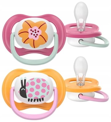 PHILIPS AVENT Ultra Air Happy sucettes x 2 6-18mois