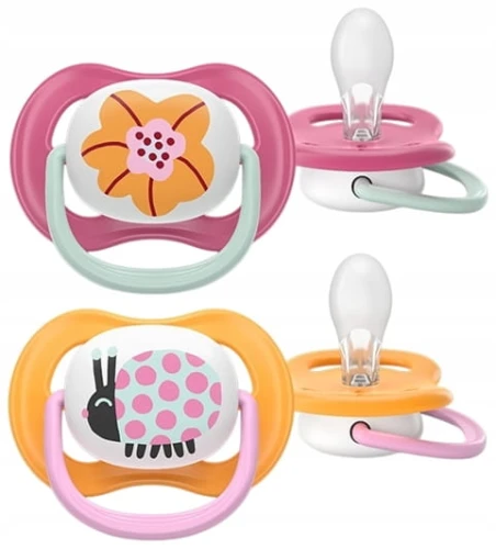 PHILIPS AVENT Ultra Air Happy sucettes x 2 6-18mois