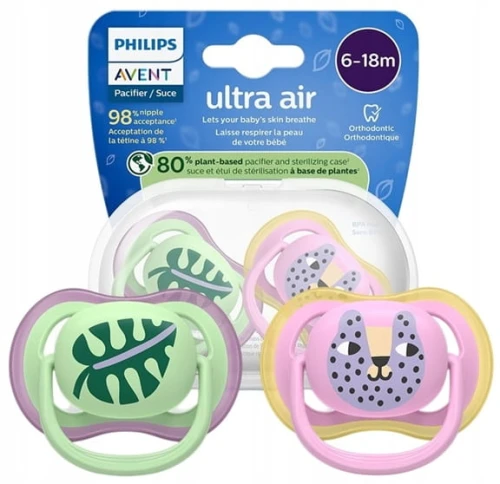 PHILIPS AVENT Ultra Air sucettes x 2 6-18 mois