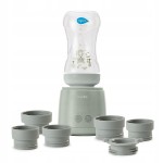 NUVITA Warm'N'Mix chauffe-biberon de voyage compatible avec différentes marques 9 x 8,5 cm