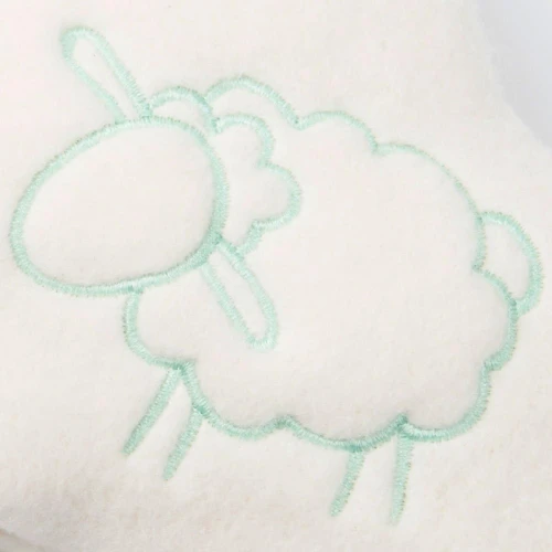 GRUNSPECHT bouillotte avec noyaux de raisin MOUTON SUR UN NUAGE 10,5 x 17 cm