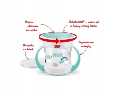 NUK Mini Magic Cup TASSE ANTI-FUITE 160 ml