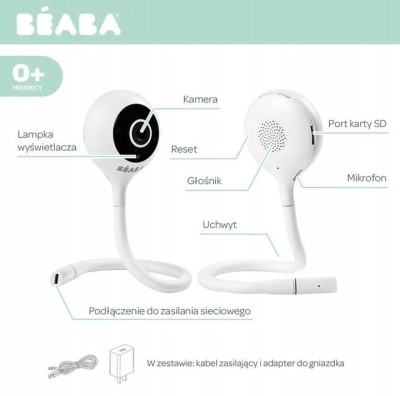 BEABA Zen Connect caméra babyphone électronique