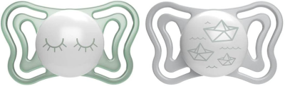 CHICCO PhysioForma sucette x2 16-36m LUMINEUSES