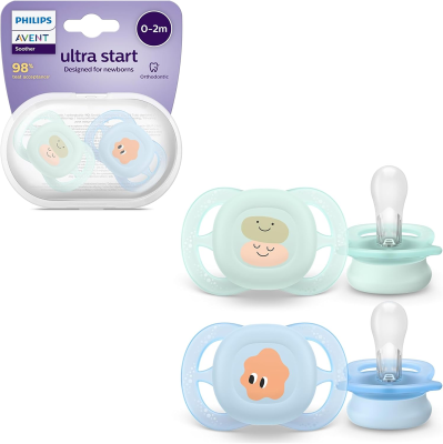PHILIPS AVENT Ultra Start sucettes x 2 0-2mois