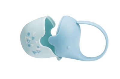 529/02 PORTE-SUCETTE ÉLÉPHANT BLEU BabyOno