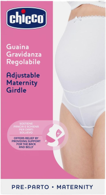 CHICCO culotte de grossesse avec bandeau pour le ventre taille 44