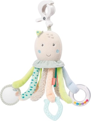 FEHN pendentif pour poussette, lit bébé, siège auto POULPE 32 cm