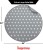 REIGNDROP tapis film de protection SOUS-TAPIS 136x136 3 couches
