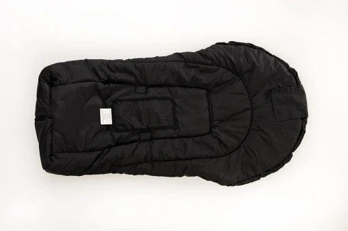 KAISER Chancelière polaire en polaire 80 x 40 cm noir
