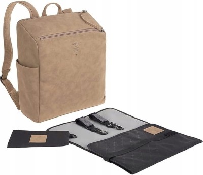 LASSIG sac à dos pour accessoires TENDER vegan + matelas à langer crochets