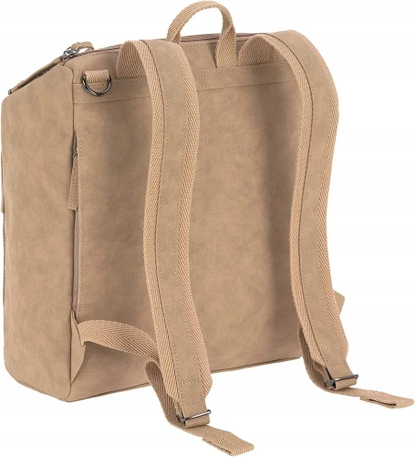 LASSIG sac à dos pour accessoires TENDER vegan + matelas à langer crochets