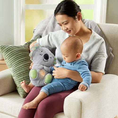 FISHER-PRICE koala endormi avec ventre respirant