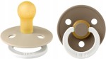 BIBS COLOUR GLOW sucettes apaisantes 2-pack caoutchouc 0-6 mois