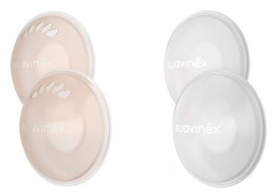 SUAVINEX coquilles d’allaitement pour recueillir le lait + coquilles de protection