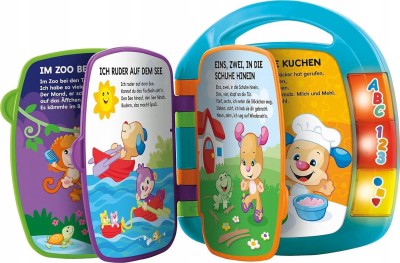 FISHER-PRICE CDH40 livre électronique éducatif LANGUE ALLEMANDE
