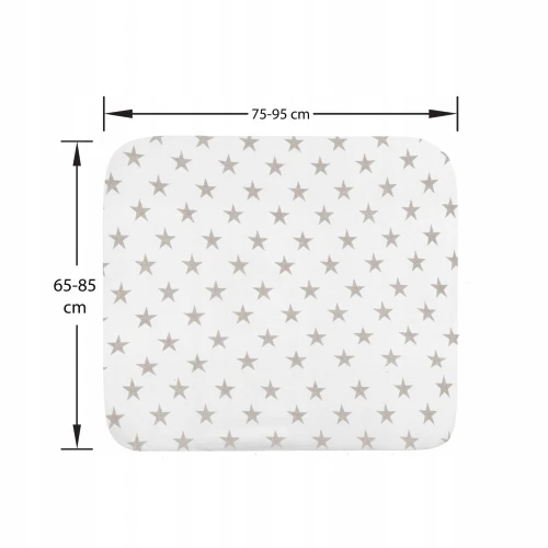 LILLY&BEN housse pour matelas à langer en éponge 50x70 x2